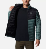 hombres tapas gris tormenta/negro Mountain Hardwear chaqueta alpina glen 84RX384 - Image 4
