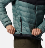 hombres tapas gris tormenta/negro Mountain Hardwear chaqueta alpina glen 84RX384 - Image 5
