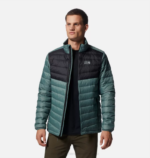 hombres tapas gris tormenta/negro Mountain Hardwear chaqueta alpina glen 84RX384 - Image 7