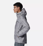 hombres tapas impresión glacial Mountain Hardwear chaqueta ozónica elástica 84RX248 - Image 4