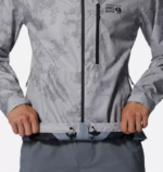 hombres tapas impresión glacial Mountain Hardwear chaqueta ozónica elástica 84RX248 - Image 10