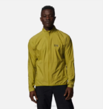 hombres tapas musgo lunar Mountain Hardwear chaqueta kor airshell con cremallera completa 84RX101