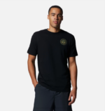 hombres tapas negro Mountain Hardwear camiseta de manga corta kea tierra 84RX457