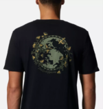 hombres tapas negro Mountain Hardwear camiseta de manga corta kea tierra 84RX457 - Image 4