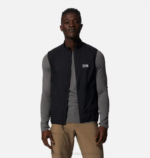 hombres tapas negro Mountain Hardwear chaleco airshell kor 84RX104 - Image 5