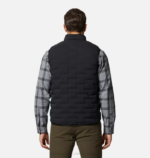 hombres tapas negro Mountain Hardwear chaleco elástico 84RX127 - Image 2