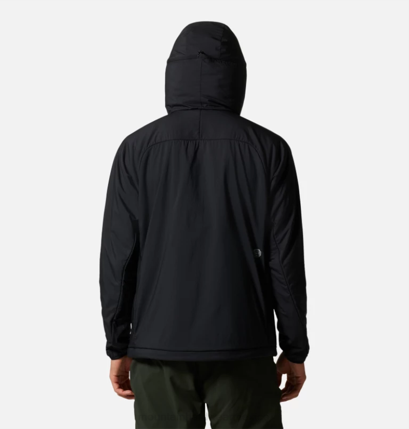hombres tapas negro Mountain Hardwear chaqueta abrigada kor airshell 84RX106 - Image 2