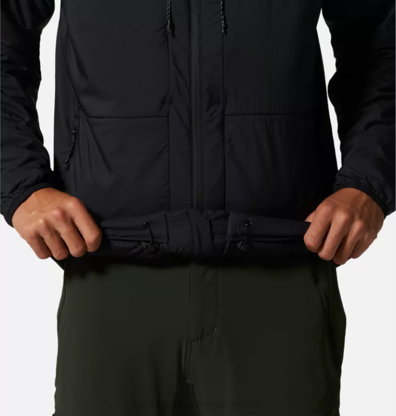hombres tapas negro Mountain Hardwear chaqueta abrigada kor airshell 84RX106 - Image 7