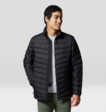 hombres tapas negro Mountain Hardwear chaqueta alpina glen 84RX385 - Image 6