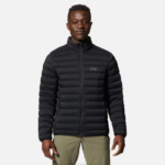 hombres tapas negro Mountain Hardwear chaqueta de plumas deloro 84RX123