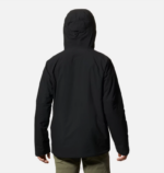 hombres tapas negro Mountain Hardwear chaqueta elástica con aislamiento ozonic 84RX506 - Image 2