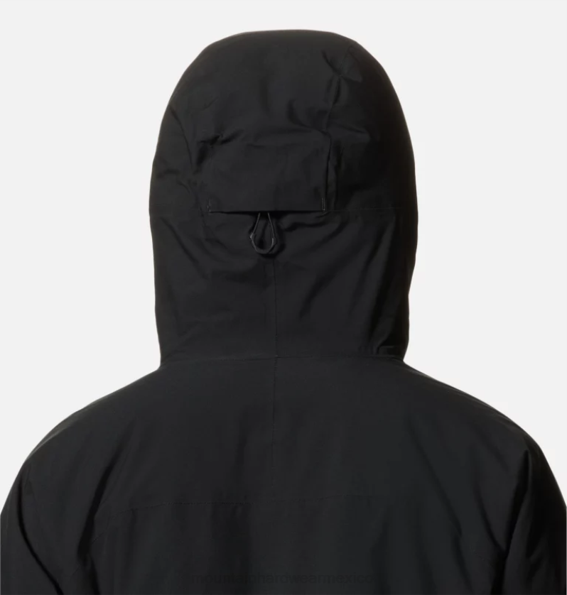 hombres tapas negro Mountain Hardwear chaqueta elástica con aislamiento ozonic 84RX506 - Image 5