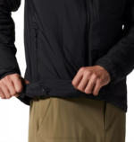 hombres tapas negro Mountain Hardwear chaqueta kor estratos 84RX117 - Image 3