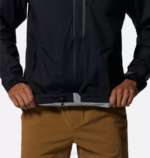 hombres tapas negro Mountain Hardwear chaqueta minimizadora gore-tex paclite plus 84RX135 - Image 6