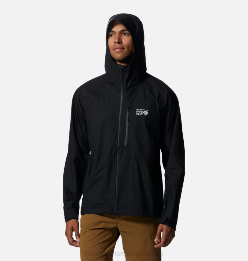 hombres_tapas_negro_mountain_hardwear_chaqueta_minimizadora_gore_tex_paclite_plus_84rx135.png hombres tapas negro Mountain Hardwear chaqueta minimizadora gore-tex paclite plus 84RX135 - Image 1