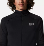 hombres tapas negro Mountain Hardwear chaqueta polartec power stretch pro 84RX273 - Image 4