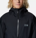 hombres tapas negro Mountain Hardwear chaqueta umbral 84RX257 - Image 2