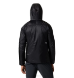 hombres tapas negro Mountain Hardwear compresor con capucha 84RX149 - Image 2