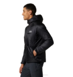hombres tapas negro Mountain Hardwear compresor con capucha 84RX149 - Image 3