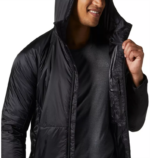 hombres tapas negro Mountain Hardwear compresor con capucha 84RX149 - Image 8