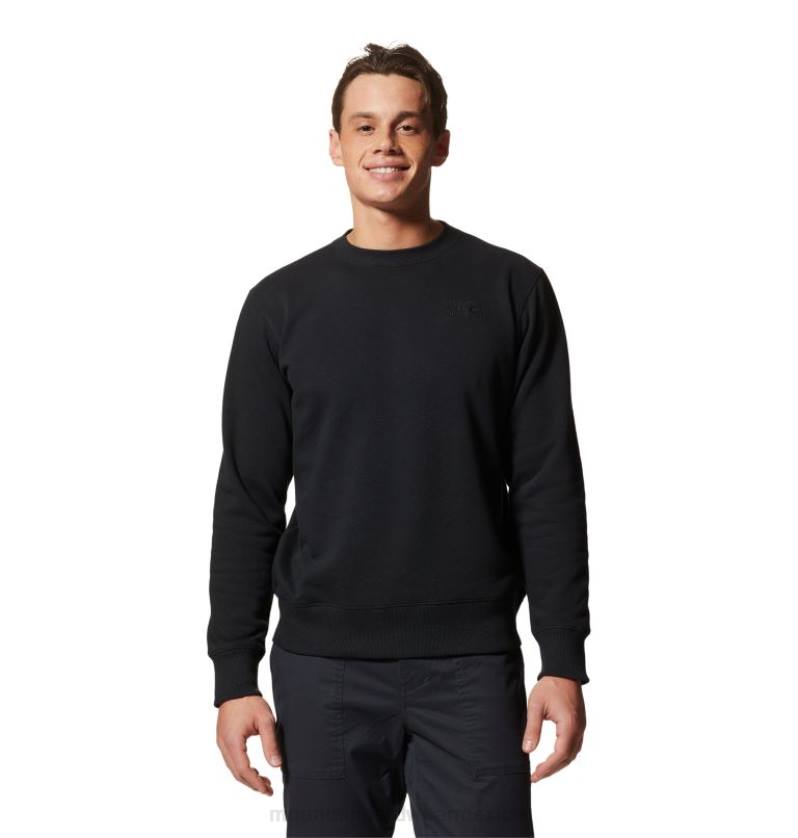 hombres_tapas_negro_mountain_hardwear_jersey_con_logo_de_mhw_84rx146.jpg hombres tapas negro Mountain Hardwear jersey con logo de mhw 84RX146 - Image 1