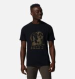 hombres tapas negro Mountain Hardwear oso pardo de manga corta 84RX409
