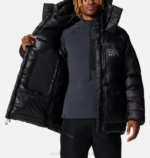 hombres tapas negro Mountain Hardwear parka fantasma cero 84RX231 - Image 7