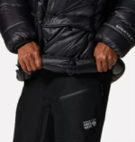 hombres tapas negro Mountain Hardwear parka fantasma cero 84RX231 - Image 8