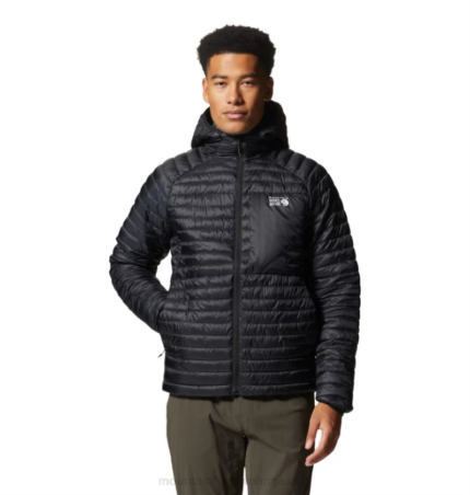 hombres tapas negro Mountain Hardwear sudadera con capucha alpintur 84RX314