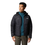 hombres tapas negro Mountain Hardwear sudadera con capucha alpintur 84RX314 - Image 8