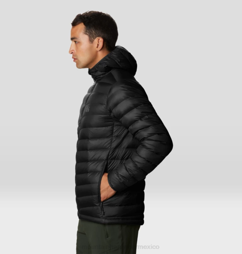 hombres tapas negro Mountain Hardwear sudadera con capucha glen alpine 84RX382 - Image 3