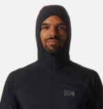 hombres tapas negro Mountain Hardwear sudadera con capucha kor airshell 84RX98 - Image 3