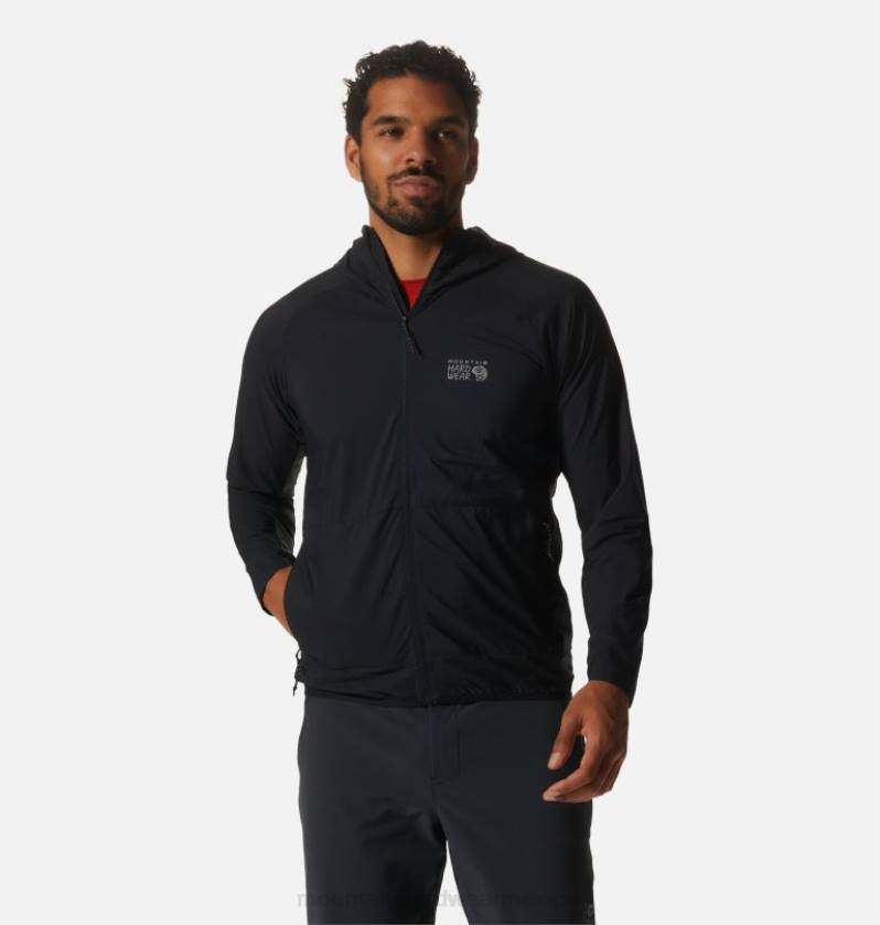 hombres_tapas_negro_mountain_hardwear_sudadera_con_capucha_kor_airshell_84rx98.jpg hombres tapas negro Mountain Hardwear sudadera con capucha kor airshell 84RX98 - Image 1