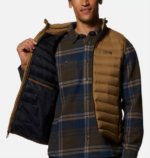 hombres tapas nuez de corozo Mountain Hardwear chaleco de plumas deloro 84RX121 - Image 4