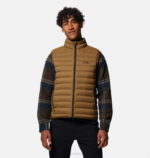 hombres tapas nuez de corozo Mountain Hardwear chaleco de plumas deloro 84RX121 - Image 6