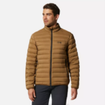 hombres tapas nuez de corozo Mountain Hardwear chaqueta de plumas deloro 84RX124
