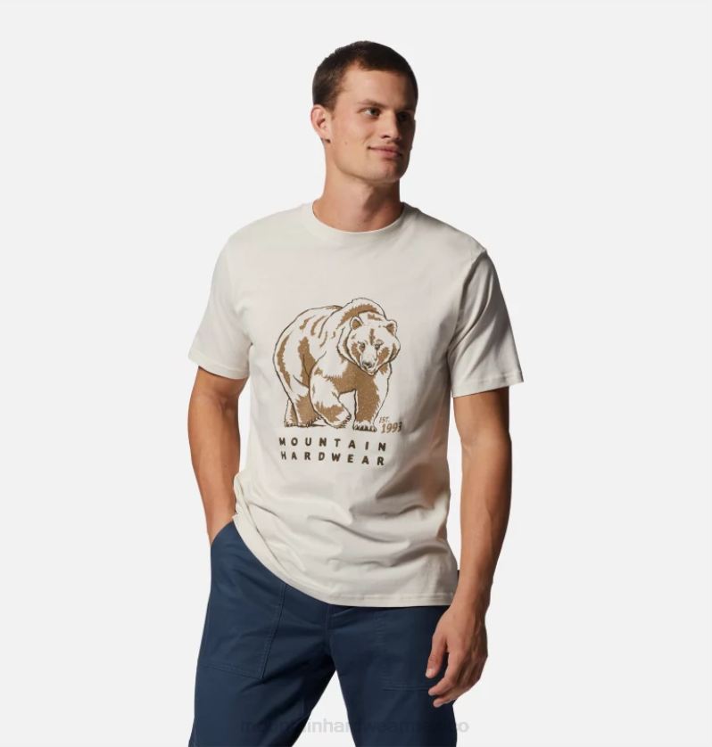 hombres tapas piedra Mountain Hardwear oso pardo de manga corta 84RX410 - Image 4