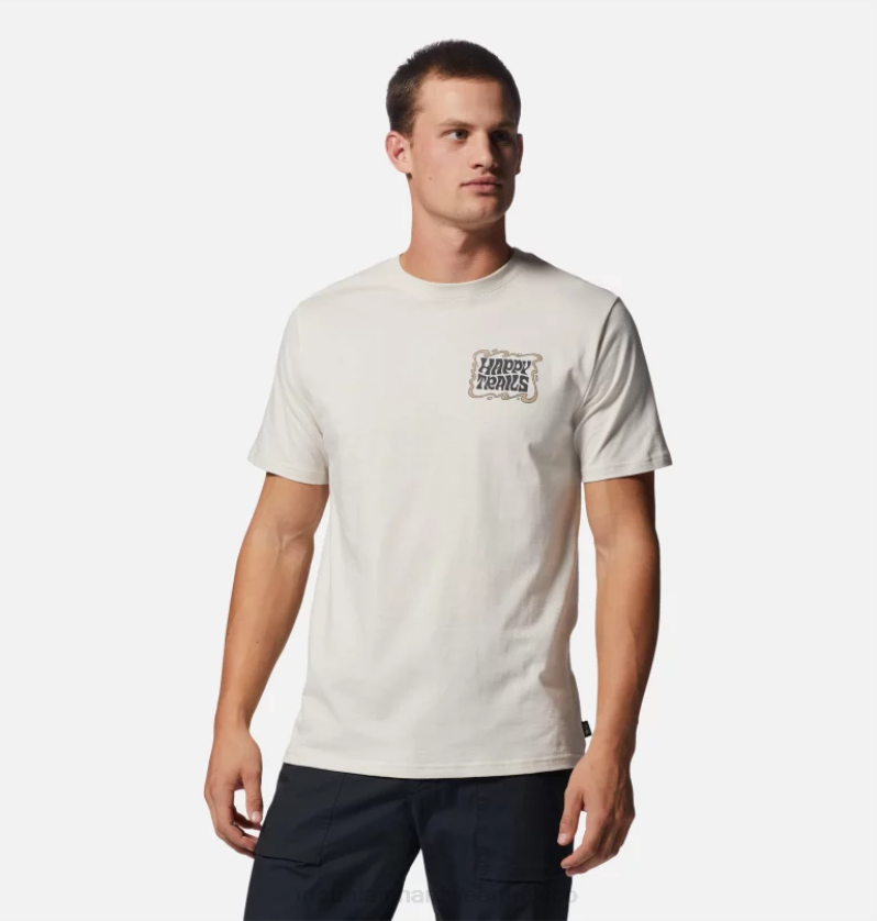 hombres tapas piedra Mountain Hardwear senderos felices manga corta 84RX421 - Image 1
