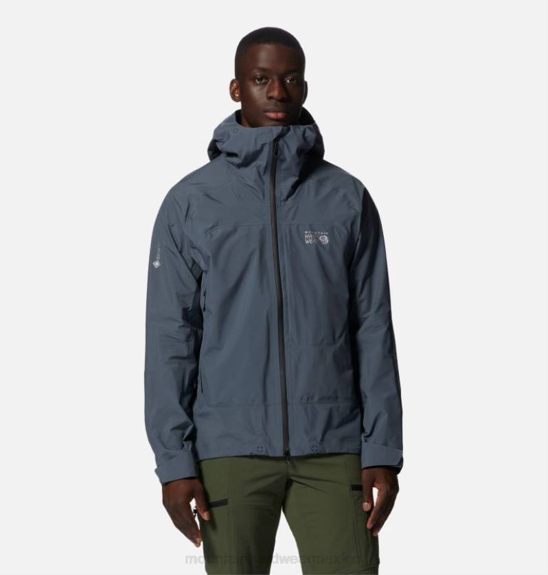 hombres_tapas_pizarra_azul_mountain_hardwear_chaqueta_dawnlight_gore_tex_pro_84rx243.jpg hombres tapas pizarra azul Mountain Hardwear chaqueta Dawnlight Gore-Tex Pro 84RX243 - Image 1