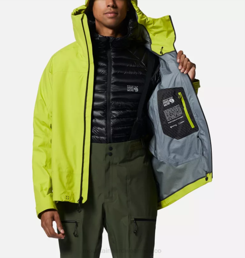 hombres tapas resplandor de helecho Mountain Hardwear chaqueta Dawnlight Gore-Tex Pro 84RX242 - Image 10