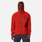 hombres tapas rojo desierto Mountain Hardwear chaqueta ozónica elástica 84RX254