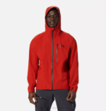 hombres tapas rojo desierto Mountain Hardwear chaqueta ozónica elástica 84RX254