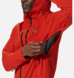 hombres tapas rojo desierto Mountain Hardwear chaqueta ozónica elástica 84RX254 - Image 6