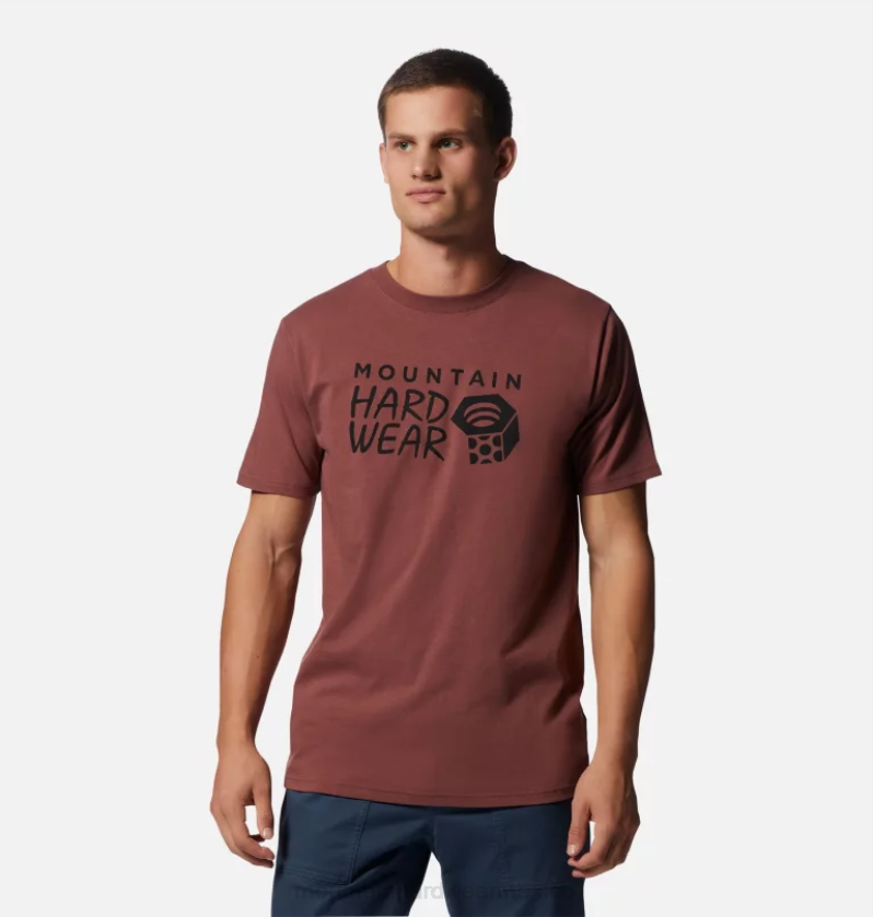 hombres_tapas_tierra_arcillosa_mountain_hardwear_manga_corta_con_logo_mhw_84rx461.png hombres tapas tierra arcillosa Mountain Hardwear manga corta con logo mhw 84RX461 - Image 1