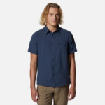 hombres tapas zinc Mountain Hardwear camisa de manga corta sombra lite 84RX338