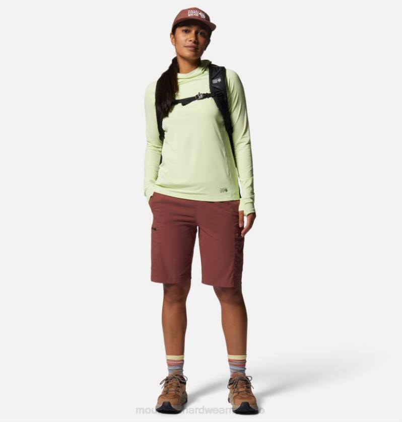 mujer fondos tierra arcillosa Mountain Hardwear Bermudas dynama de talle alto 84RX577 - Image 2