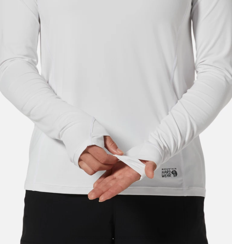 mujer tapas Banco de niebla Mountain Hardwear sudadera con capucha activa crater lake 84RX608 - Image 3