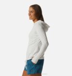 mujer tapas Banco de niebla Mountain Hardwear sudadera con capucha de manga larga del lago del cráter 84RX594 - Image 2