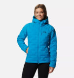 mujer tapas cielo electrico Mountain Hardwear sudadera con capucha estirable 84RX522