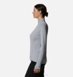 mujer tapas glacial Mountain Hardwear lago del cráter 1/4 zip 84RX597 - Image 2